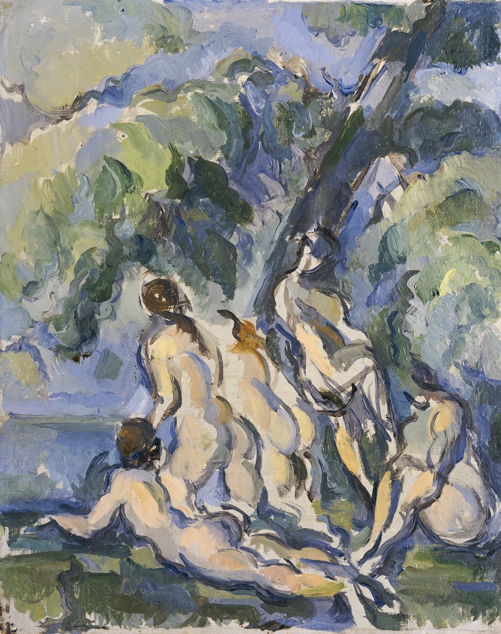 دراسة Les Grandes Baigneuses ، c.1902-06 بواسطة بول سيزان