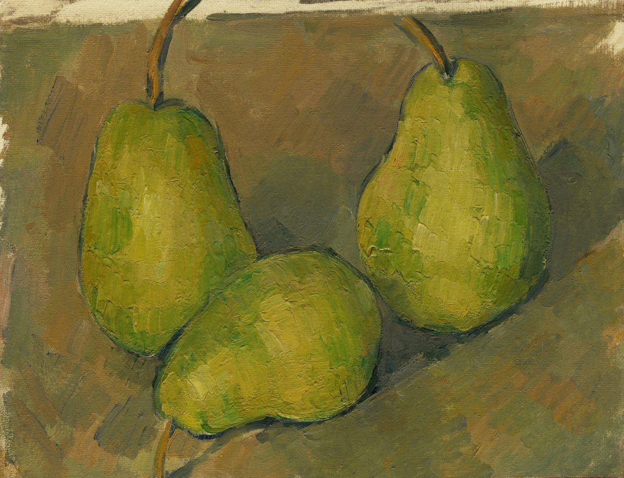 ثلاثة كمثرى ، 18781879. بواسطة بول سيزان
