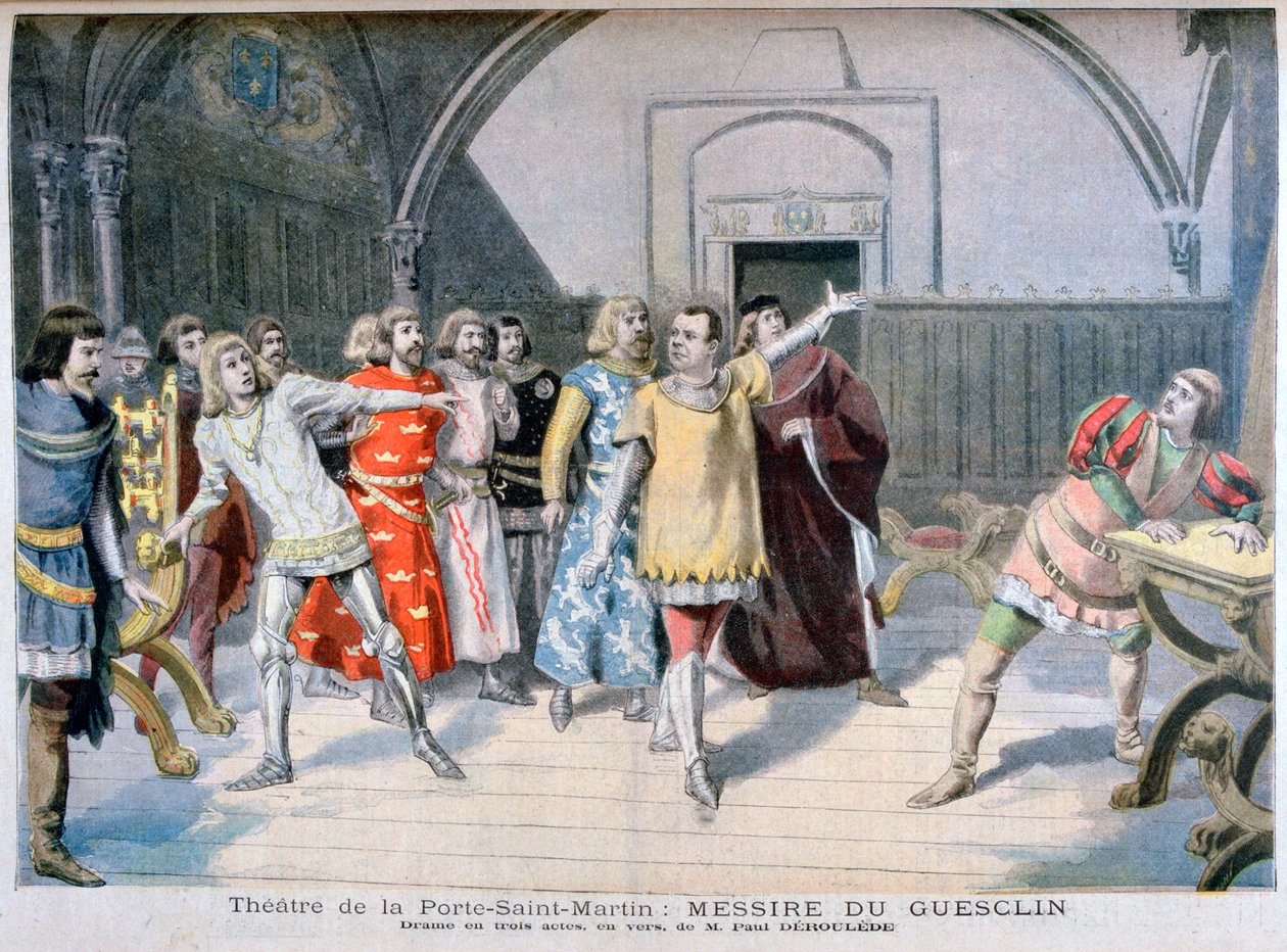 Messire du Guesclin ، مسرح بورت سانت مارتن ، 1895 بواسطة بول ديروليدي