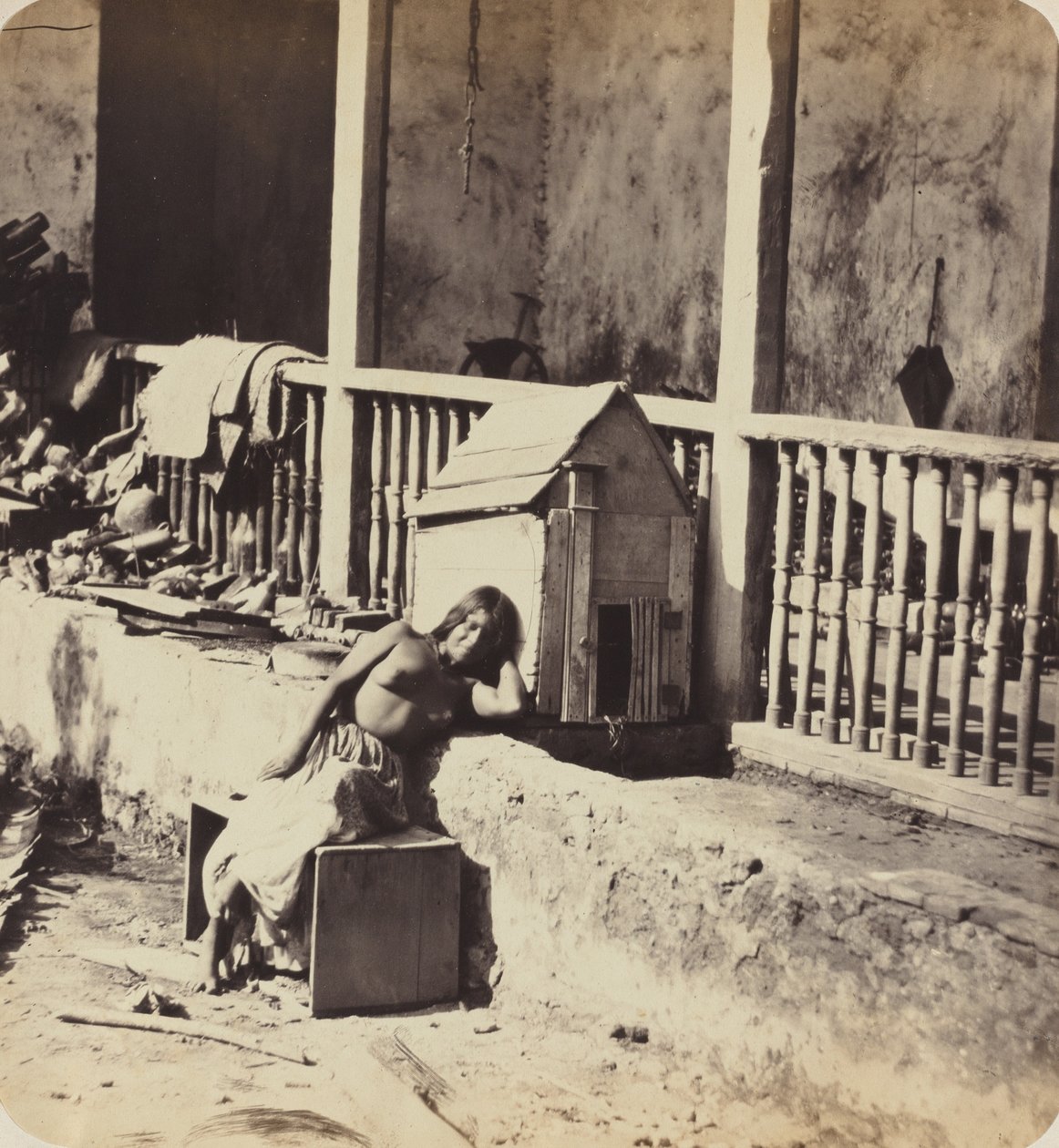 كلب غارفيل مارتينيك ، 1870. بواسطة بول اميل ميوت