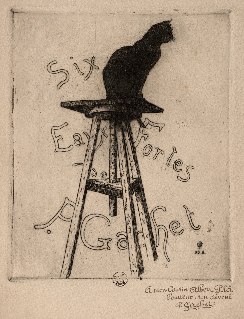 ستة حفر ، 1895. بواسطة بول جاشت
