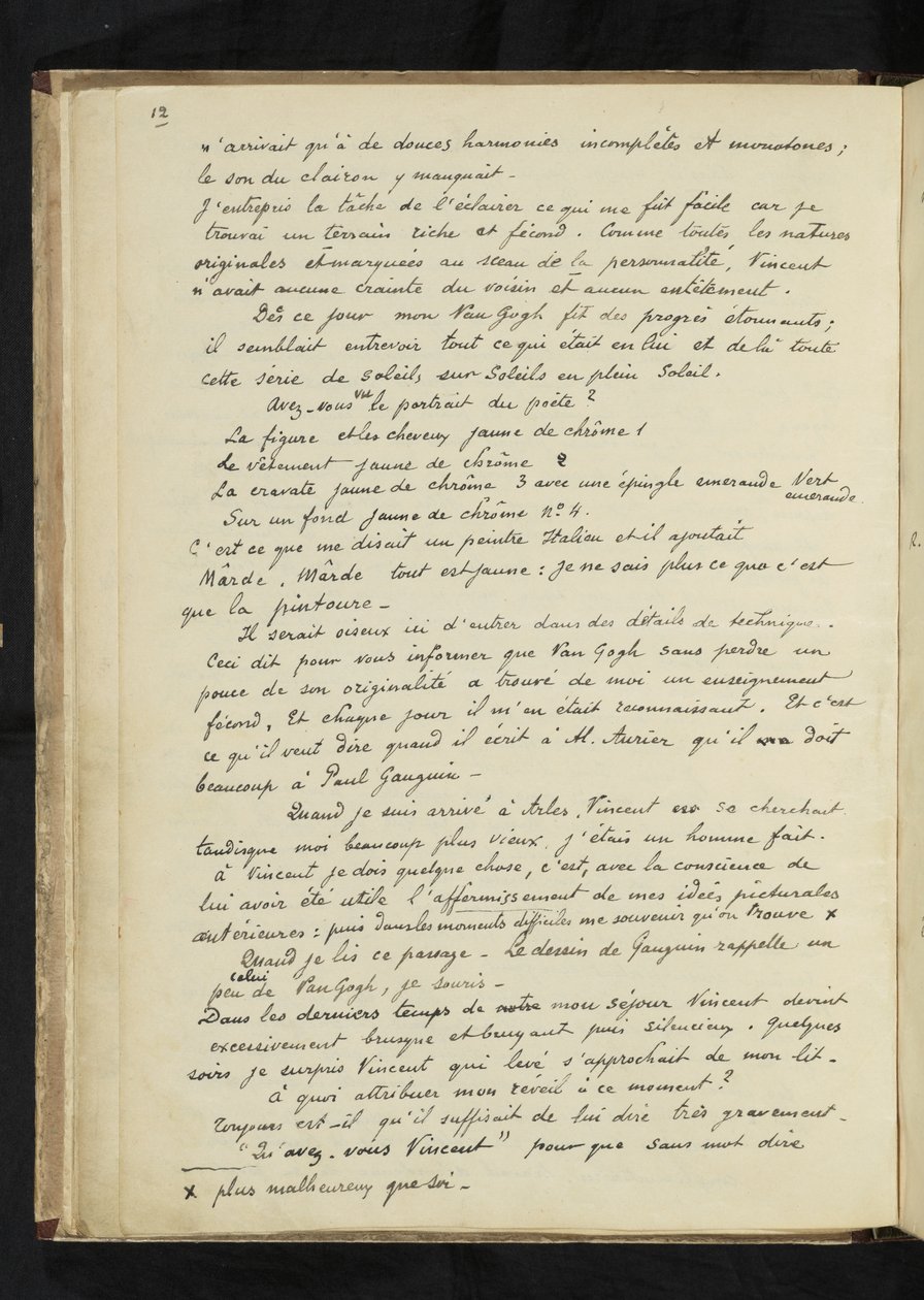 Avant et après - Description of Gauguin