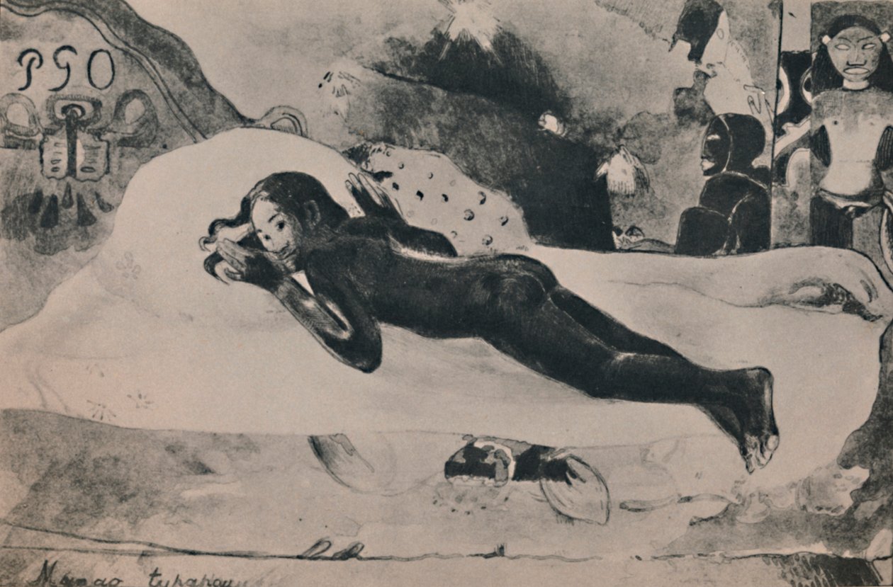 روح الساعات الميتة ، c.1892 ، 1946 بواسطة بول غوغان