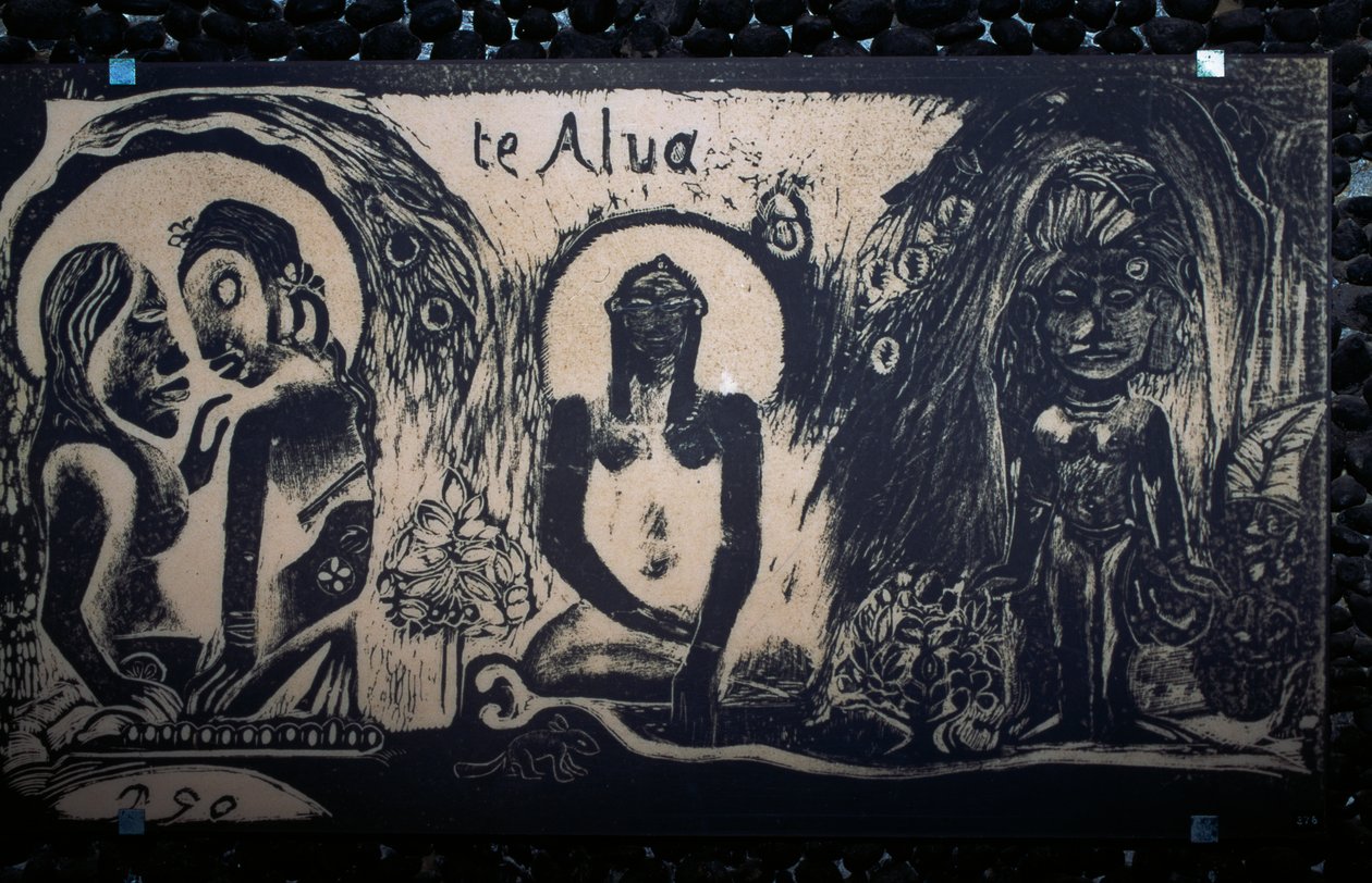 Te Atua (The Gods) بواسطة بول غوغان
