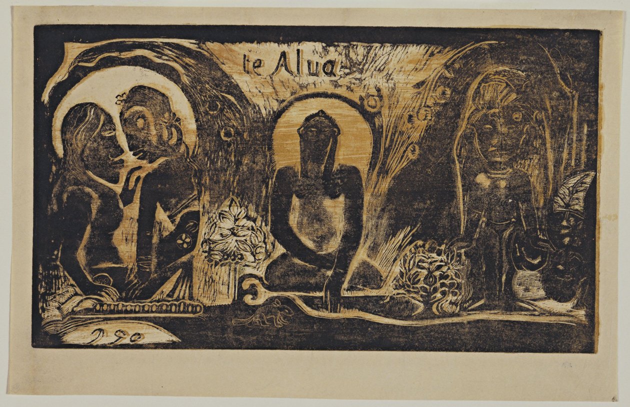 سلسلة الآلهة من سلسلة نوح 1893-1894 بواسطة بول غوغان