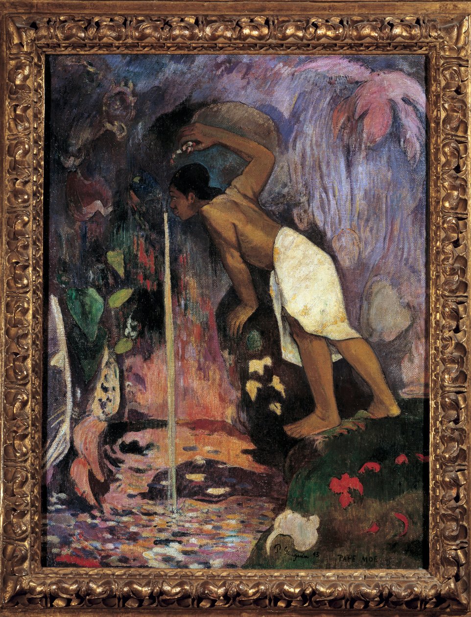 المياه الغامضة (بابا مو) لوحة بول غوغان (1848-1903) 1893 مجموعة خاصة. بواسطة بول غوغان