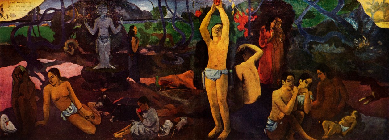 من أين نأتي - ما نحن - إلى أين نذهب ، 1936 بواسطة بول غوغان