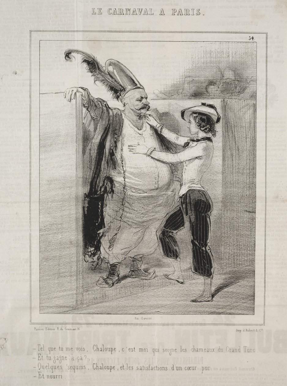 كرنفال ، 1841-1843. بواسطة بول جافارني