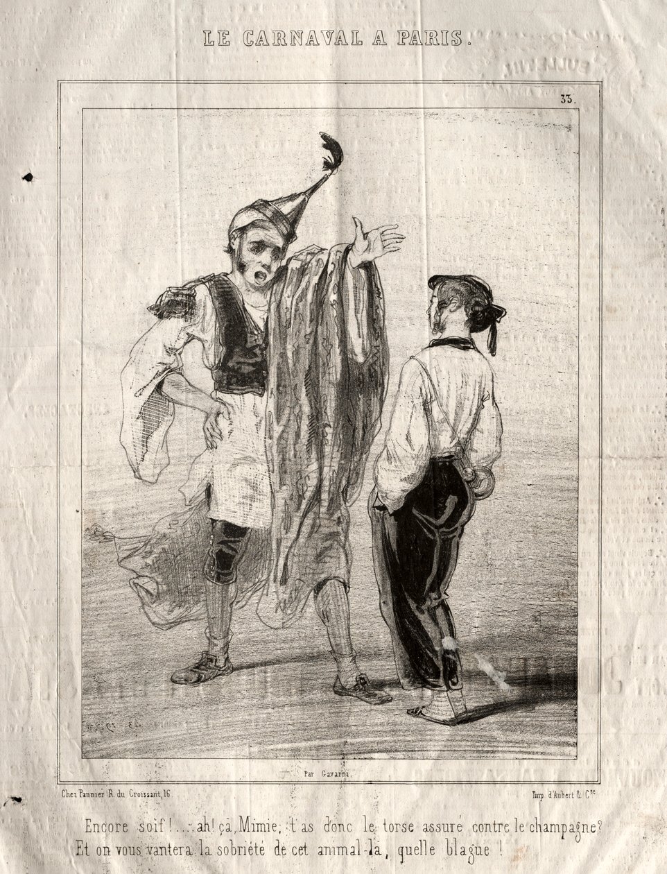 كرنفال ، 1841-1843. بواسطة بول جافارني