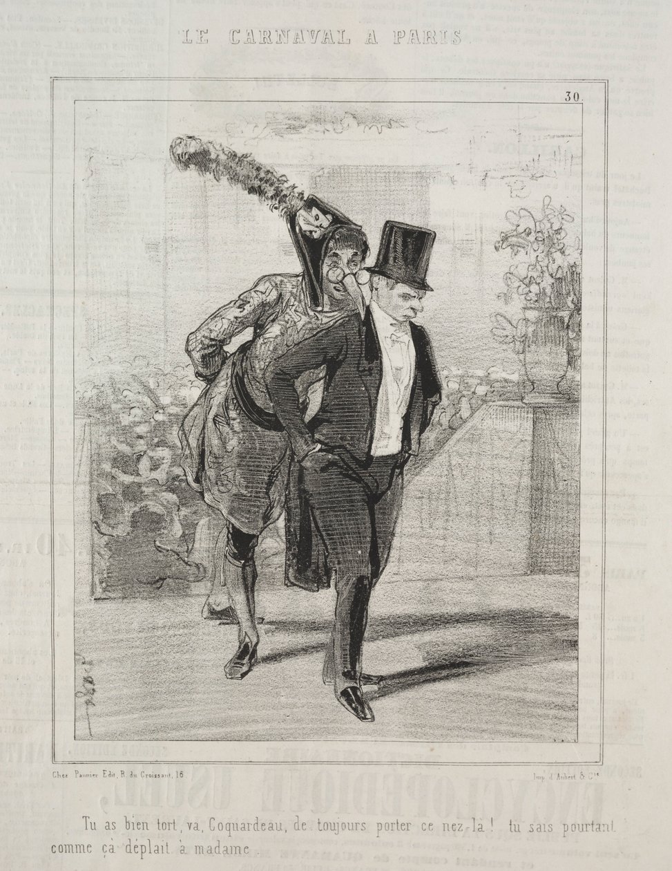 كرنفال ، 1841-1843. بواسطة بول جافارني