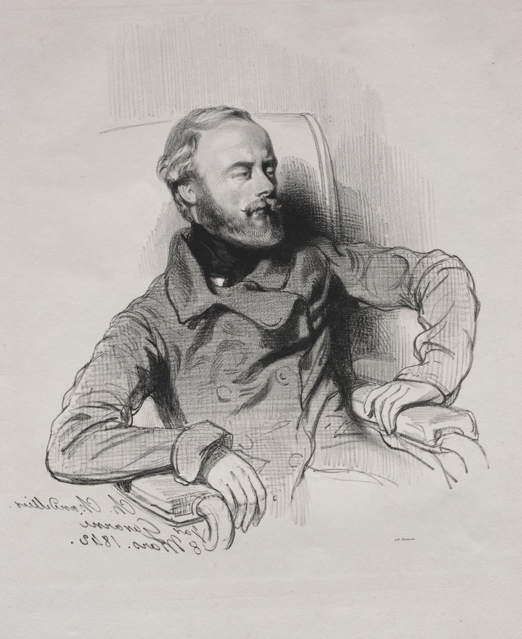 الفصل. تشانديلير ، 1842. بواسطة بول جافارني