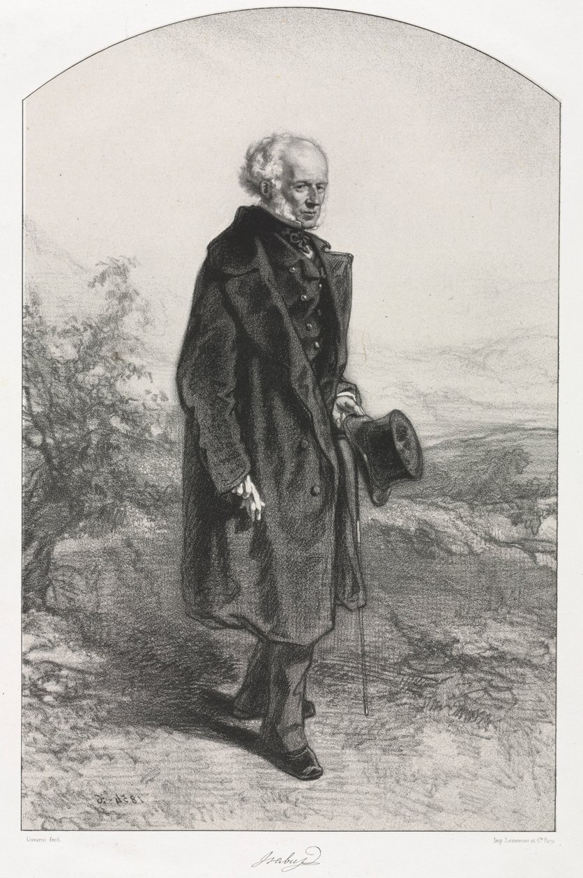 جان بابتيست إيزابي ، 1854-1856. بواسطة بول جافارني