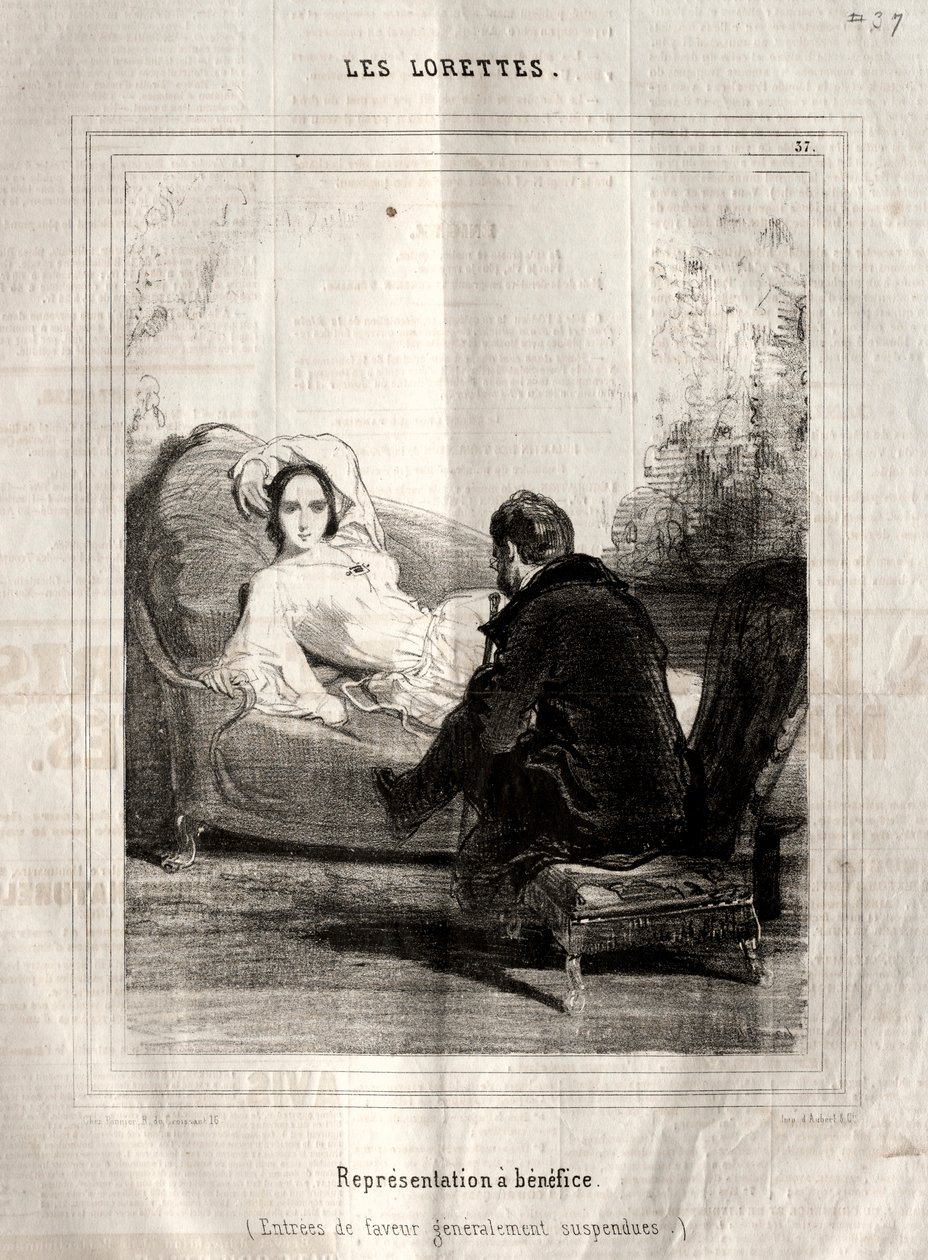 لي لوريتس ، 1842. بواسطة بول جافارني