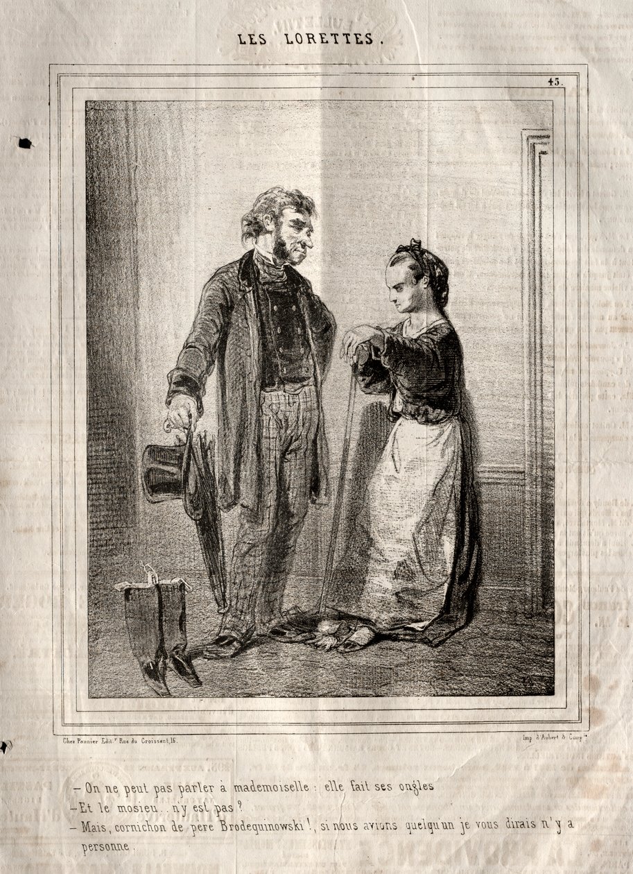 لي لوريتس ، 1842. بواسطة بول جافارني