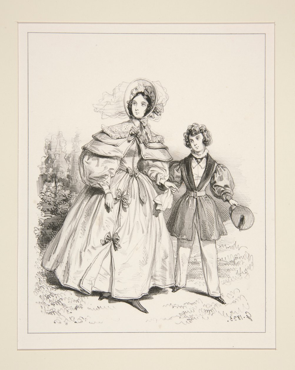 إهمال الصباح. 1835. بواسطة بول جافارني