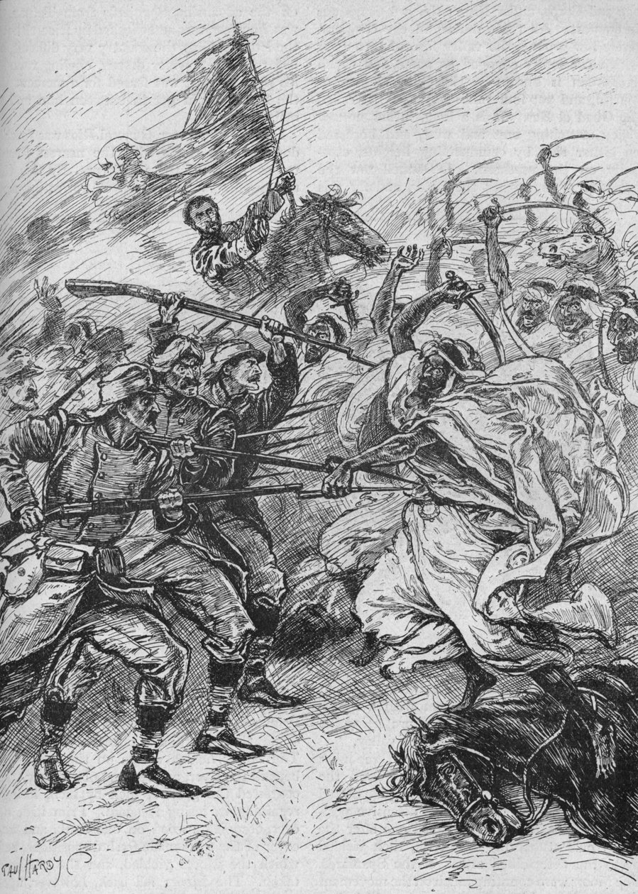 المورثون والأسبان مختلطون بشكل لا ينفصم ، 1902 بواسطة بول هاردي