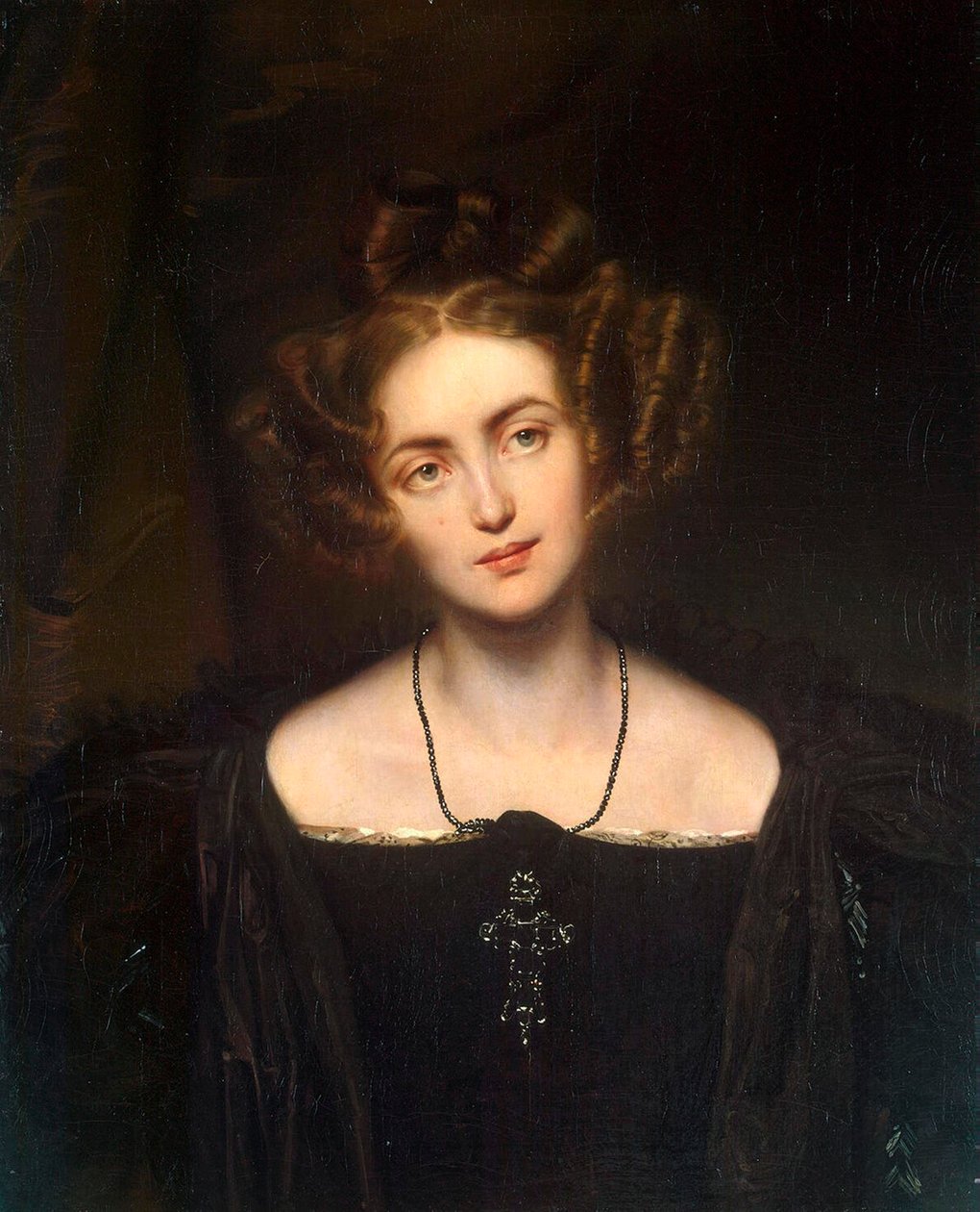 صورة لمغنية الأوبرا هنرييت سونتاج ، 1806-1854 ، 1831. بواسطة بول ديلاروش