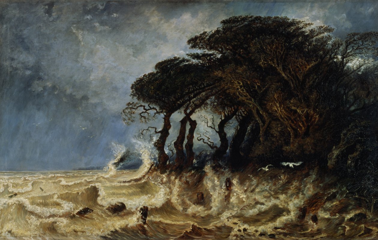 ربيع المد بالقرب من Honfleur ، c.1861 بواسطة بول هويت