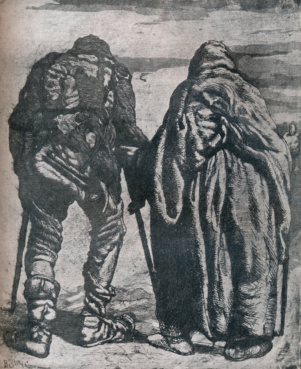 المتشردون ، القرن التاسع عشر ، 1924 بواسطة بول جوزيف بلانك