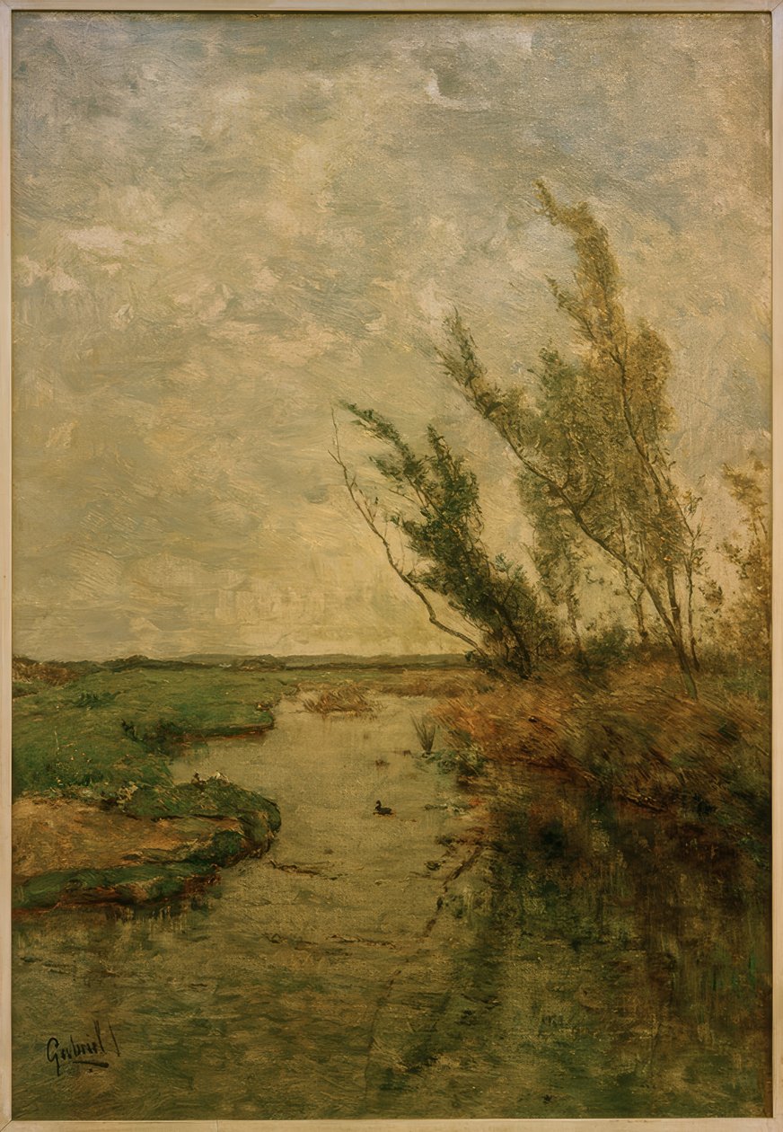 Polderlandschaft بواسطة بول جوزيف قسطنطين غابرييل