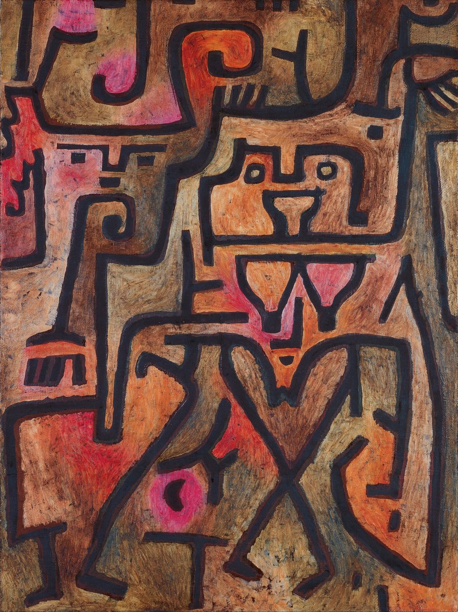 ساحرات الغابات ، 1938. بواسطة بول كلي