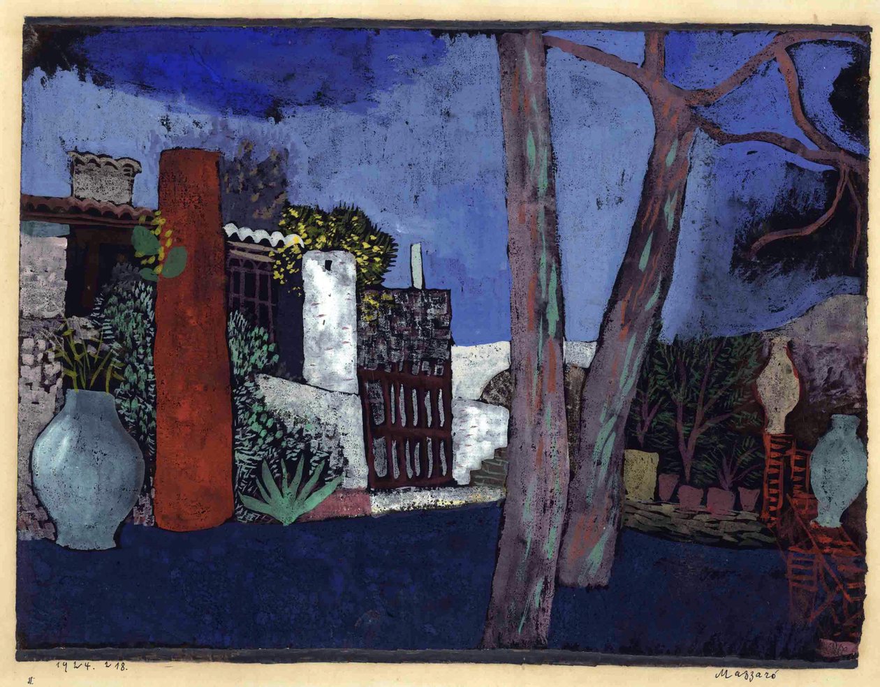 مازارو ، 1924. بواسطة بول كلي