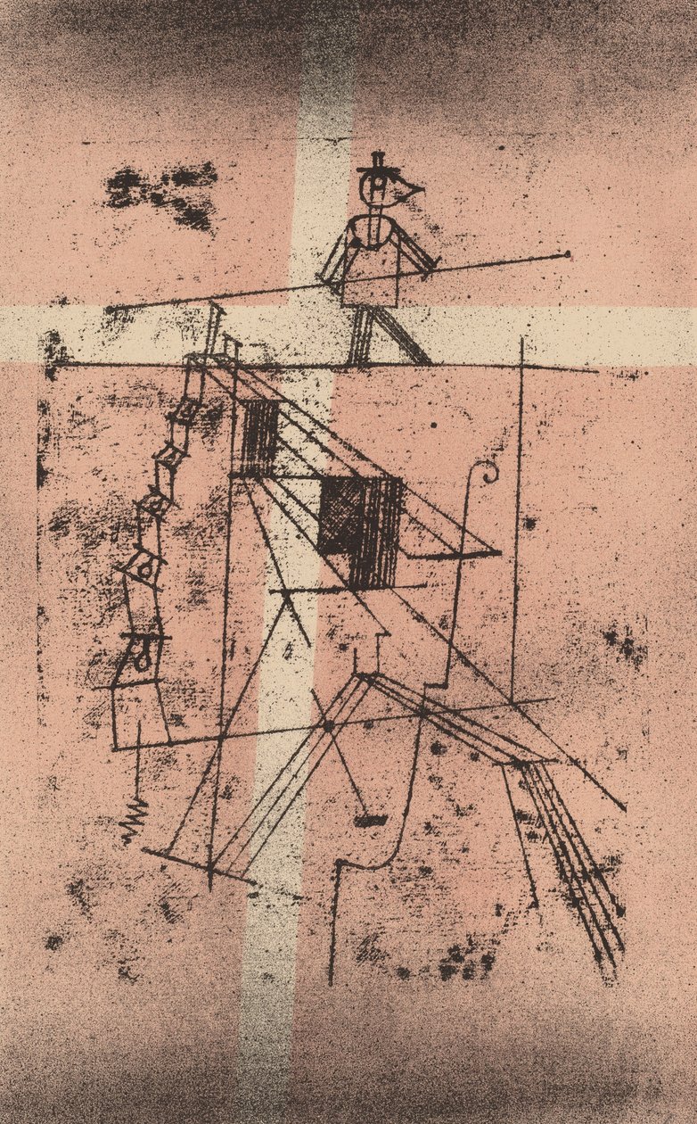 The Tight Rope Walker Seiltänzer ، 1923. بواسطة بول كلي