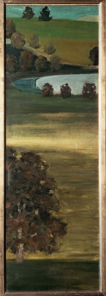منظر لوادي آر ، سويسرا - رسم بواسطة بول كلي