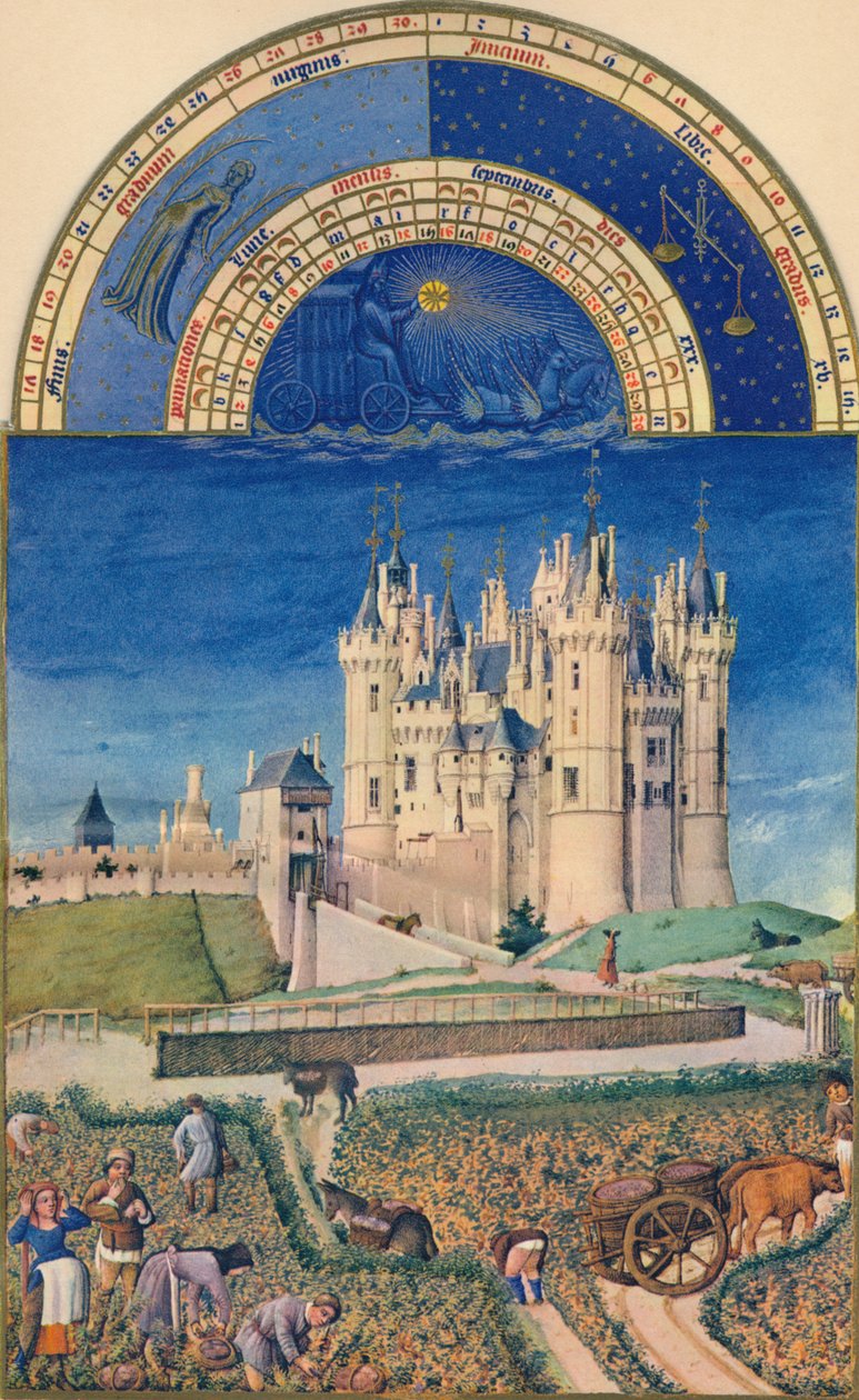 سبتمبر - Château de Saumur ، القرن الخامس عشر ، 1939 بواسطة بول ليمبورج