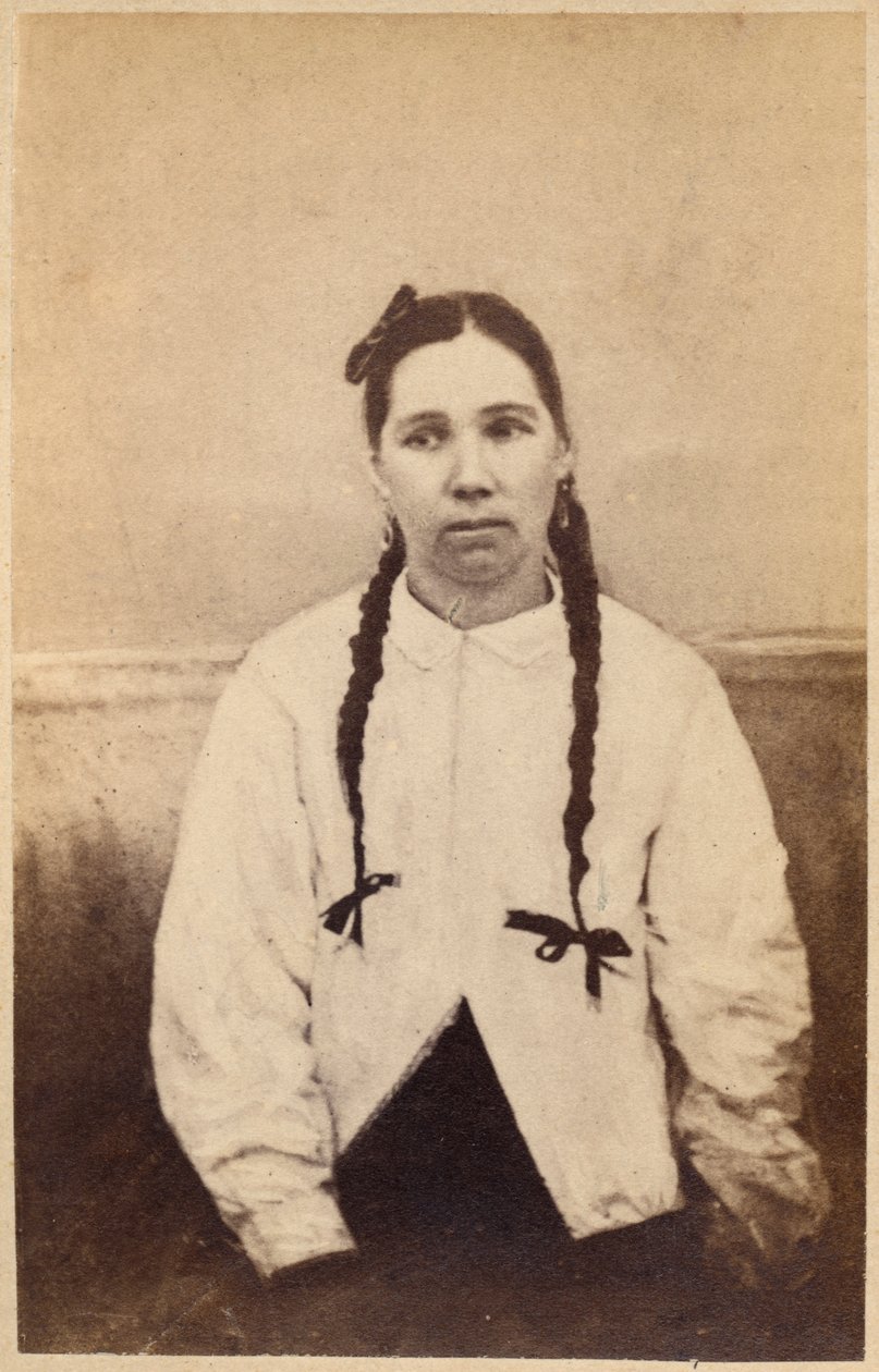 الصرع الهستيري ، بداية الهجوم ، رسم توضيحي من `` Iconographie Photographique de La Salpetriere &39;&39; ، اللوحة الخامسة عشرة ، بورنفيل وآخرون ريجنارد ، باريس ، 1876 (طبعة زخرفية) بواسطة بول ريجنارد