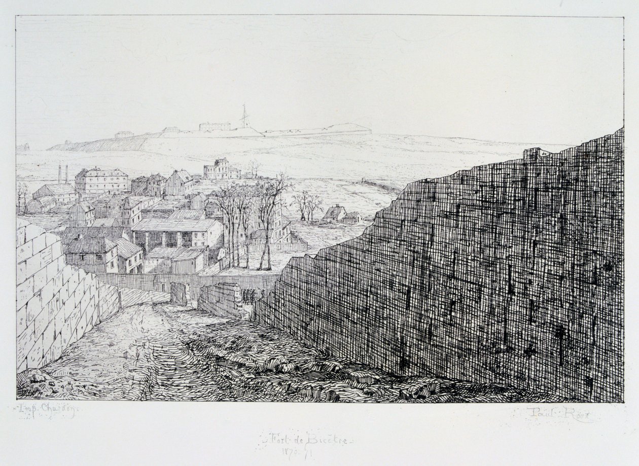 حصن دي بيسيتر ، حصار باريس ، 1870-1871 بواسطة بول رو