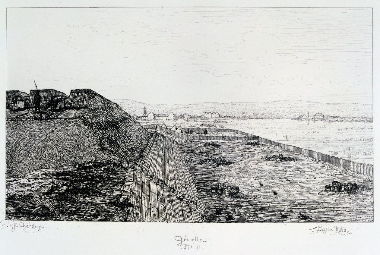 Grenelle ، حصار باريس ، 1870-1871 بواسطة بول رو