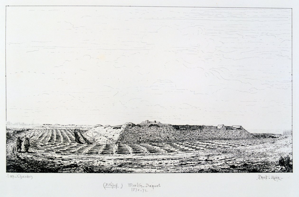 مولان ساكيت ، حصار باريس ، 1870-1871 بواسطة بول رو