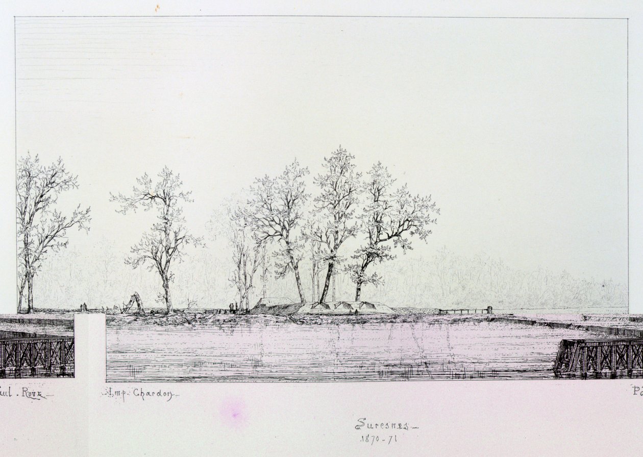 Suresnes ، حصار باريس ، 1870-1871 بواسطة بول رو