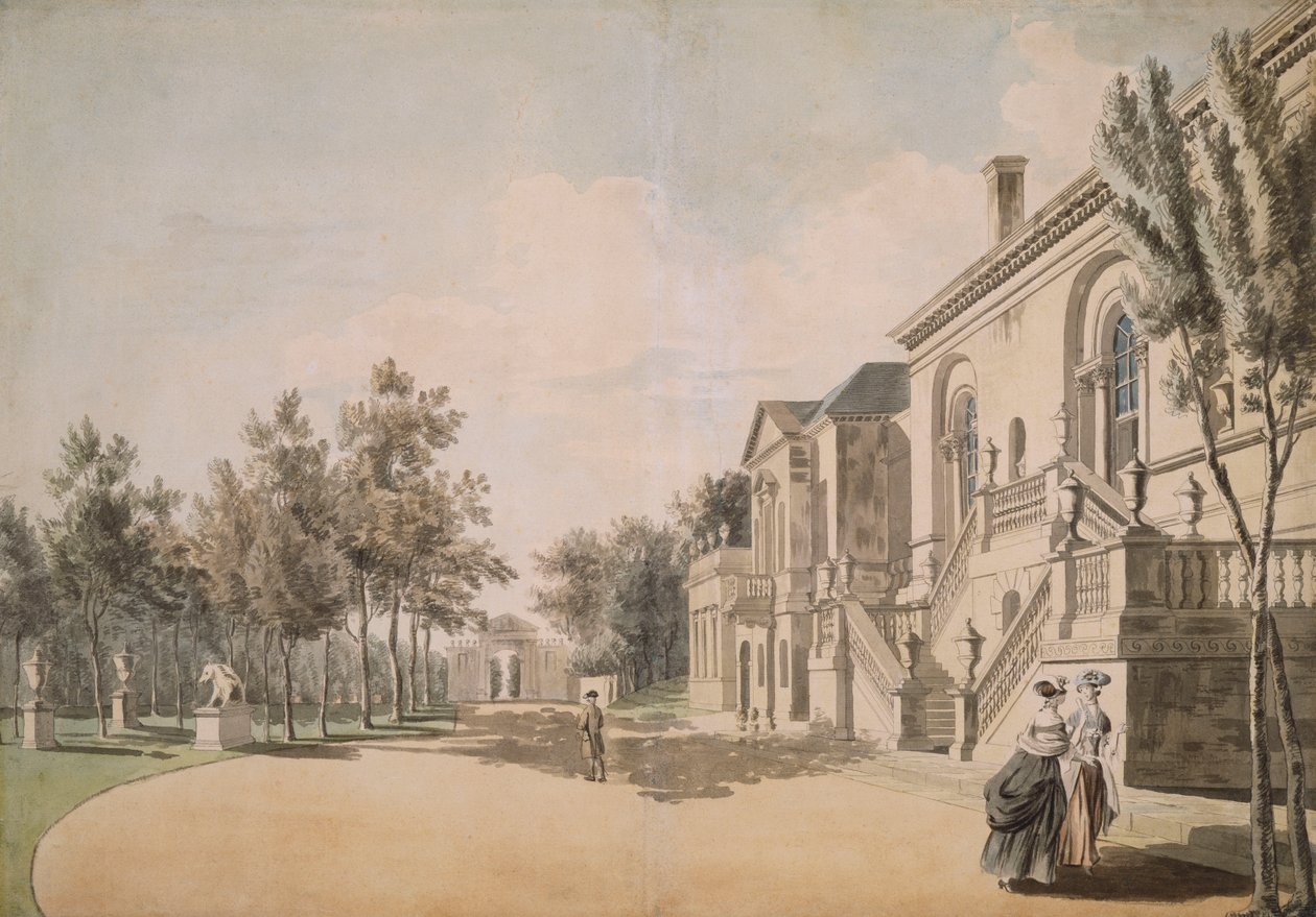 تشيسويك هاوس ، 1766-1768 بواسطة بول ساندبي