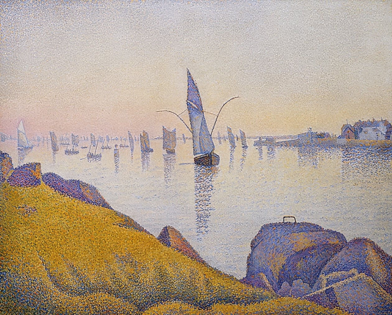 Abendruhe ، Concarneau ، Opus 220 (Allegro Maestoso). 1891 بواسطة بول سينياك