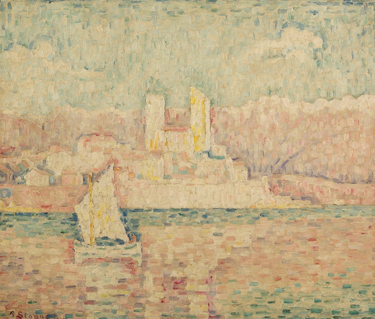 صباح انتيبس ، 1919 بواسطة بول سينياك