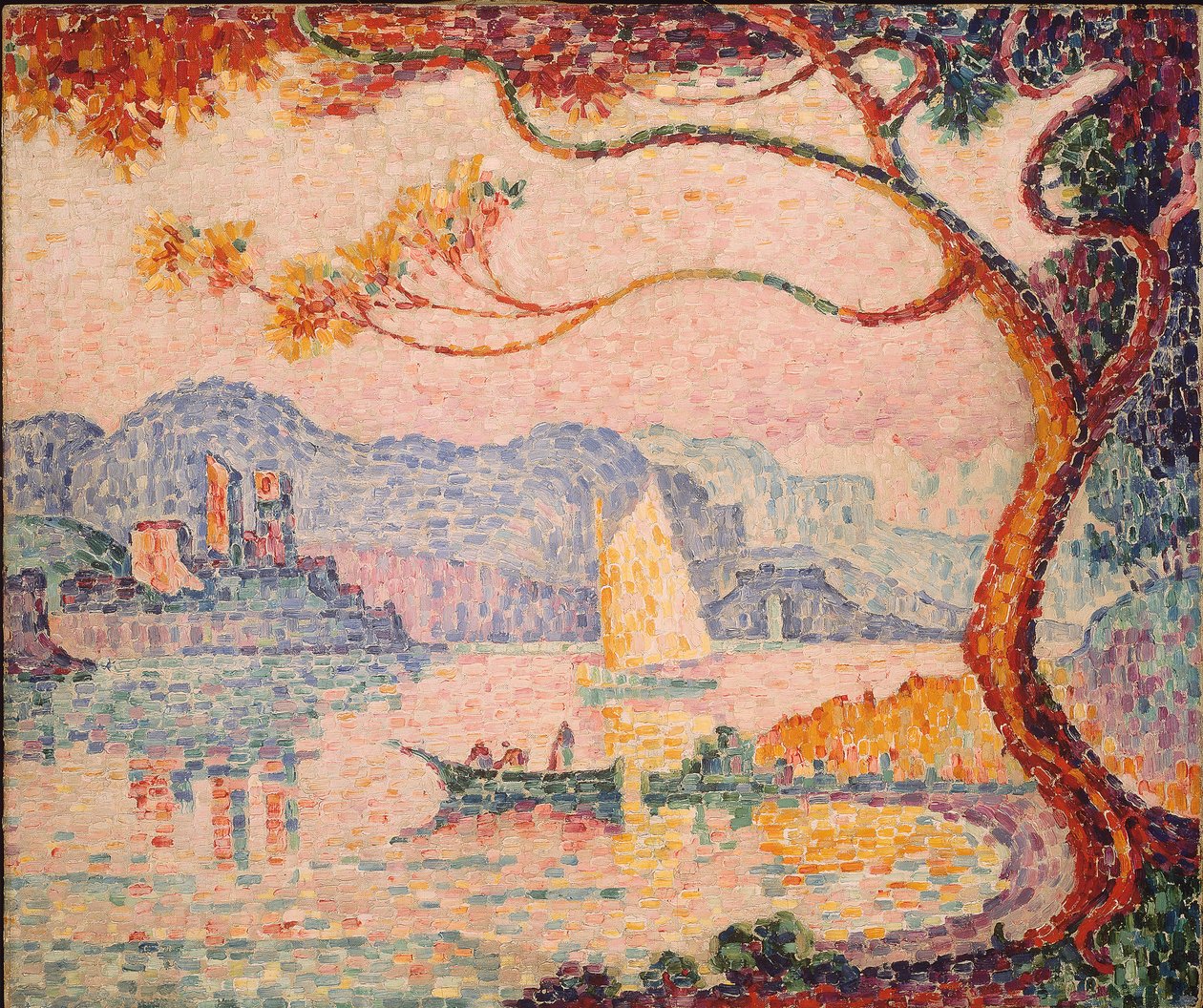 أنتيبس ، Petit Port de Bacon ، 1917 بواسطة بول سينياك