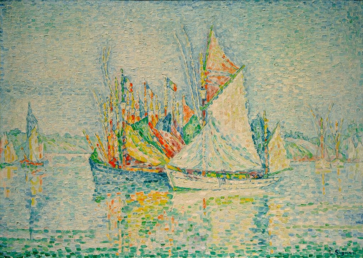 Concarneau، (Le Port) بواسطة بول سينياك