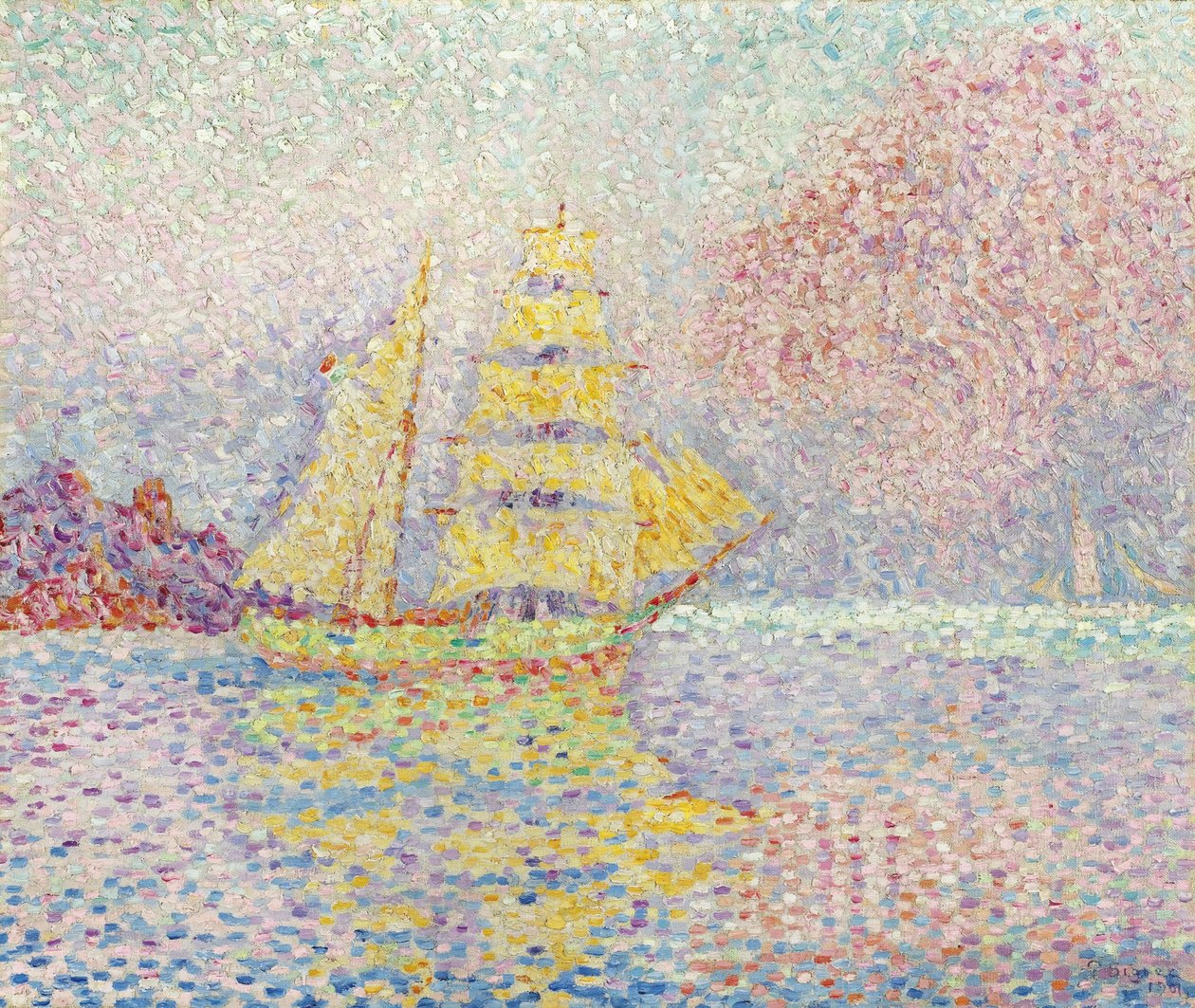 اللواء الإيطالي في أجاي ، 1901 بواسطة بول سينياك