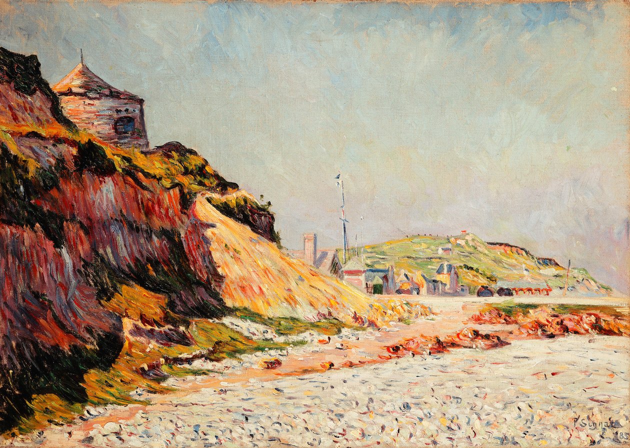 Port-en Bessin ، 14 تموز (يوليو) ؛ Port-en-Bessin ، 14 يوليو 1883 بواسطة بول سينياك