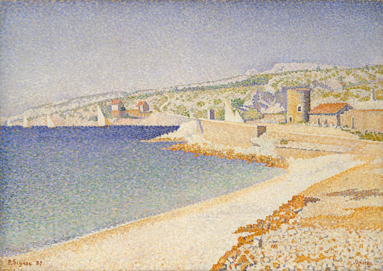 The Jetty at Cassis، Opus 198 بواسطة بول سينياك