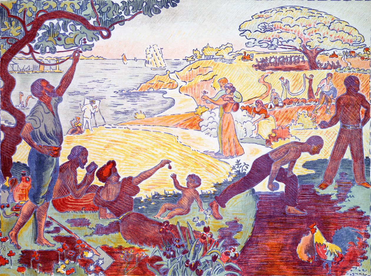 زمن الوئام ، 1895-1896 بواسطة بول سينياك