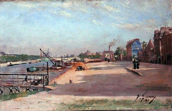 Quai de la Rapee ، باريس بواسطة بول سورو