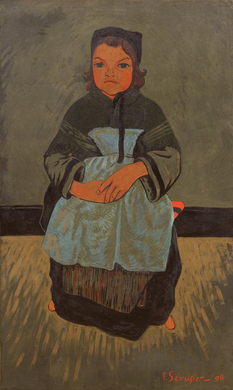 فتاة بريتون ، ماري فرانسيسيل ، 1896. بواسطة بول سيروسييه