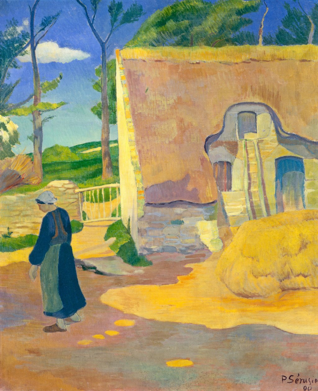 مزرعة في Le Pouldu ، 1890. بواسطة بول سيروسييه