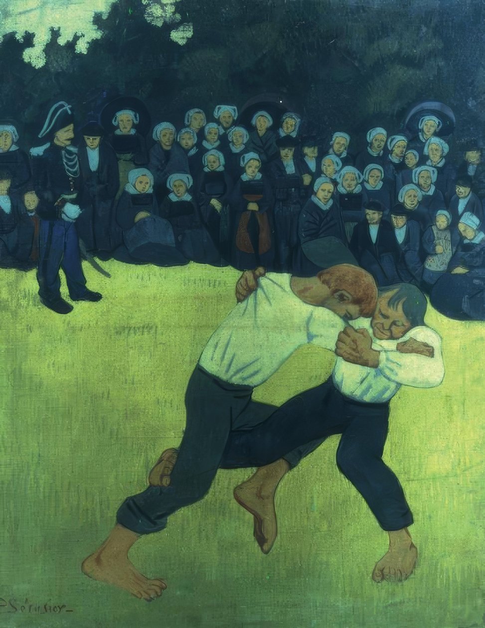 نضال بريتون - 1895 بواسطة بول سيروسييه