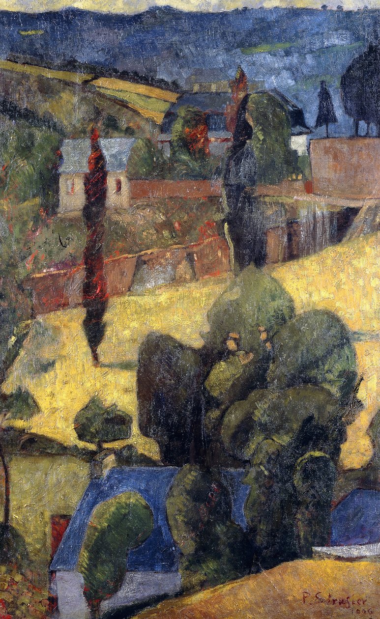 المناظر الطبيعيه؛ المناظر الطبيعية ، 1906 بواسطة بول سيروسييه