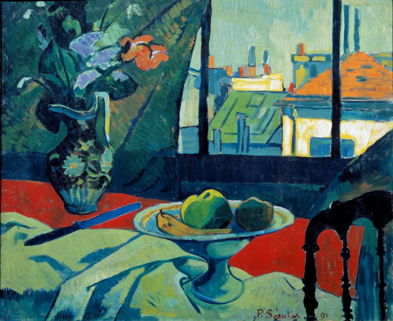 لا تزال الحياة ، ورشة عمل الفنان رسم بول سيروزيه (1863-1927) 1891 صن. 0.6x0.73 م باريس ، متحف دورسيه بواسطة بول سيروسييه