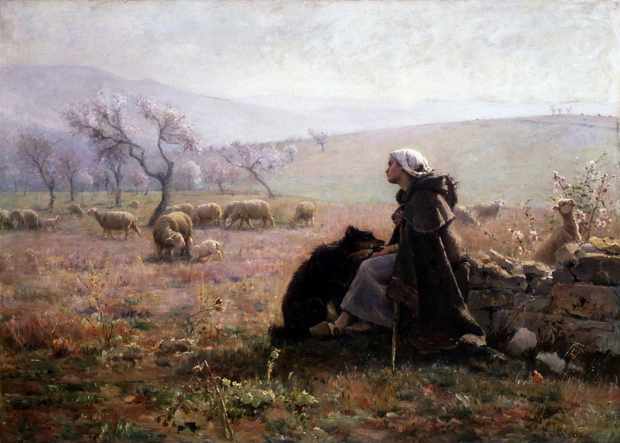 الربيع ، حوالي 1877 (زيت على قماش) بواسطة بول فايسون